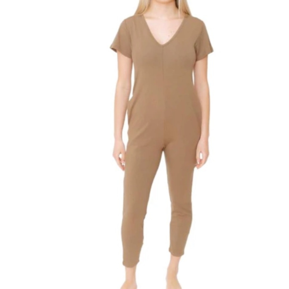 Smash + Tess- The Sunday Romper In Cafe Au Yay
